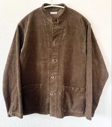 스티븐 앨런 코듀로이 스탠드 카라 커버올 S size