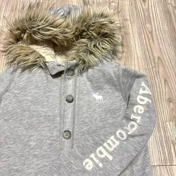 아바클로 보아 후드 후드티 그레이 L