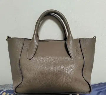 폴 스튜어트 모카 베이지 핸드백 PaulStuart