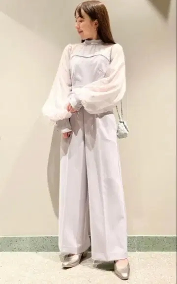 미사용 새상품 스나이델 시어 TOPS 베어 올인원 LGRY