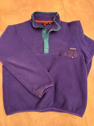 Patagonia 플리스 자켓 S 보라색