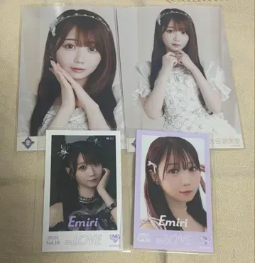 =LOVE 오타니 에미리 브로마이드 미니 사진