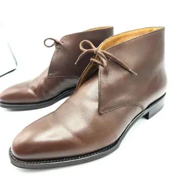 UNITED ARROWS 처카 부츠 다크 브라운