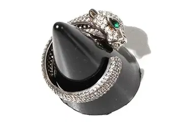 AVALANCHE 아발란치 지르코니아 스네이크 헤드 반지 Sv925