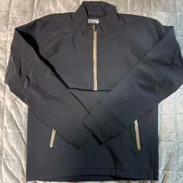 ULTICORE 하프 지퍼 자켓 블랙