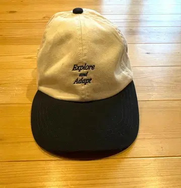 Explore and Adapt 야구 모자 화이트