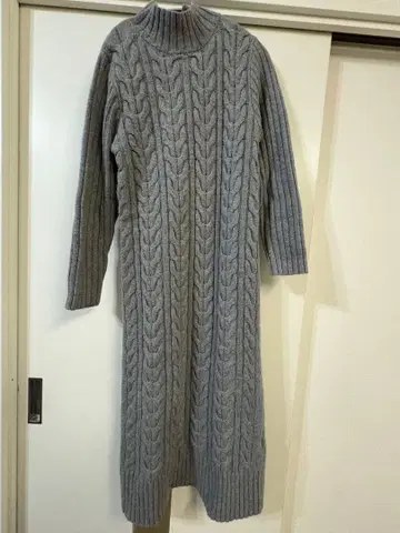 루일 에 부티크 니트 원피스 그레이 여성용 L