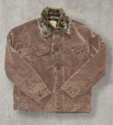 코듀로이 자켓 보아 자켓 퍼 옷깃 워크 자켓 빈티지