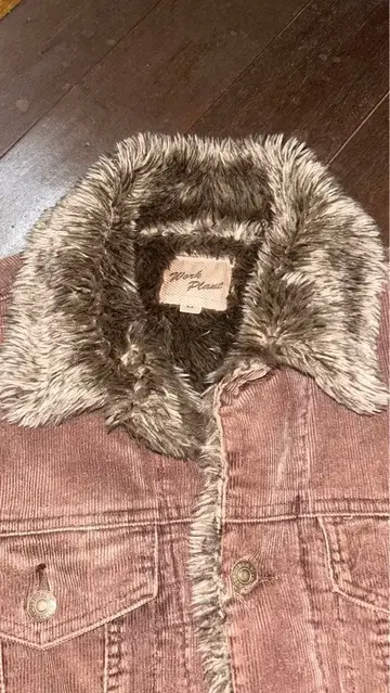 코듀로이 자켓 보아 자켓 퍼 옷깃 워크 자켓 빈티지