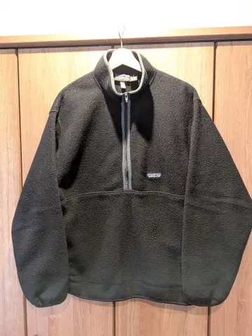 파타고니아 신틸라 마스피알 블랙 L 풀오버 스냅T