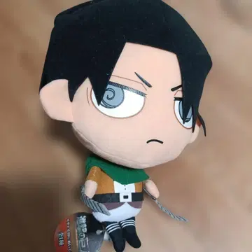 레어 진격의 거인 리바이 아커만 BIG 봉제 인형