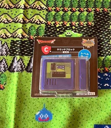 드래곤 퀘스트 복권 C상 사운드 블록 레벨업 파랑