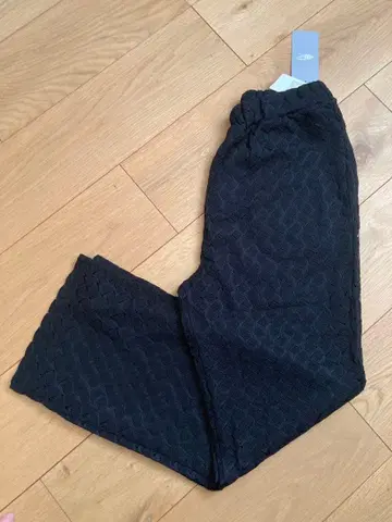 택 포함 새상품 0 블랙 RayBEAMS 레이빔즈 컷 레이스 팬츠 이지