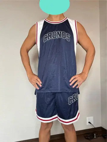 CRONOS 메쉬 탱크탑 숏팬츠 세트
