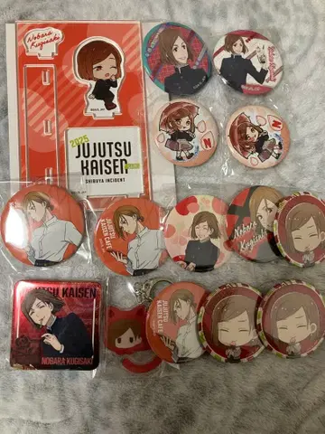 주술회전 캔뱃지 아크릴 스탠드 쿠기사키 노바라