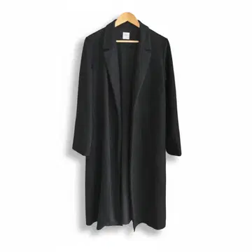 새상품급 ZARA 페이크 스웨이드 테일러드 코트 얇은 소재 M