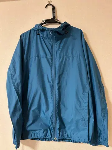 나일론 자켓 XL 그린 후드 부착