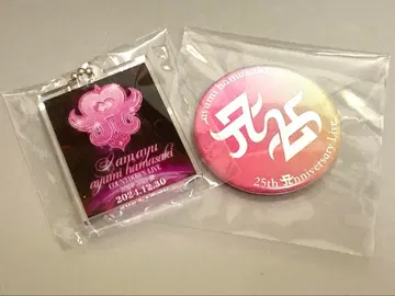 하마사키 아유미 팬클럽 한정판 아크릴 키링 & 캔뱃지