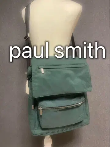 Paul Smith 폴스미스 숄더백 메신저 백 그린