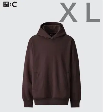 UNIQLO c 맨투맨 브라운