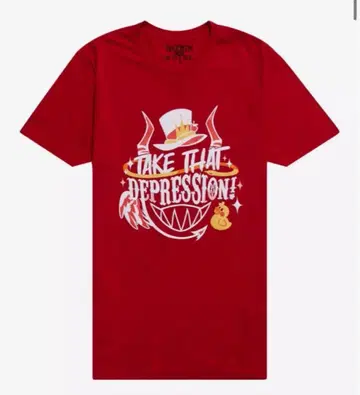 Hazbinhotel 핫토픽 루시퍼 퍼 T셔츠