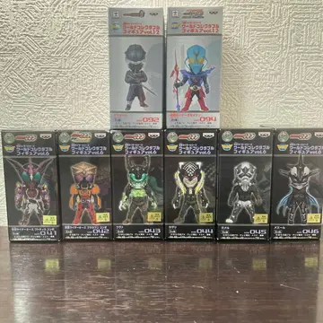 가면라이더 시리즈 월드 컬렉터블 피규어 8점