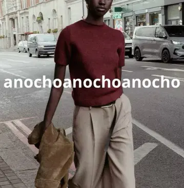 ZARA 크롭 크루넥 숏 슬리브 니트