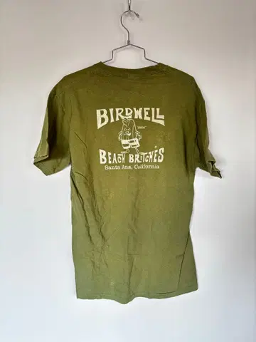 BIRDWELL 자수+프린트 티셔츠