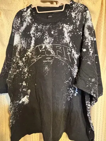 LYFT 스플래터 프린트 T셔츠 XL