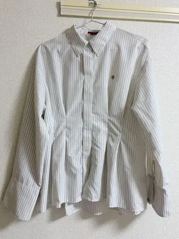 [ 즉시 구매 OK ] VIS 비스 POLO 콜라보 스트라이프 긴팔 셔츠