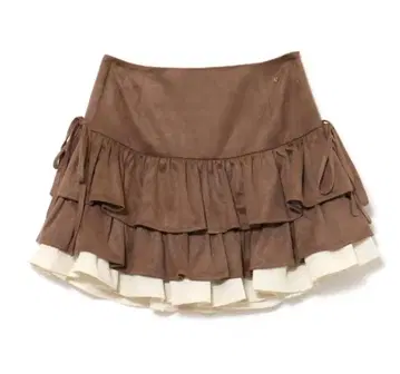 andmary Mel gather skirt brown