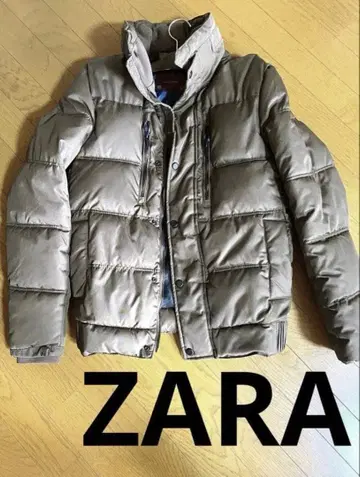 ZARA 브라운 다운 자켓 M