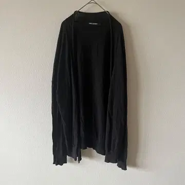 닐바렛 심플 니트 가디건 블랙 S