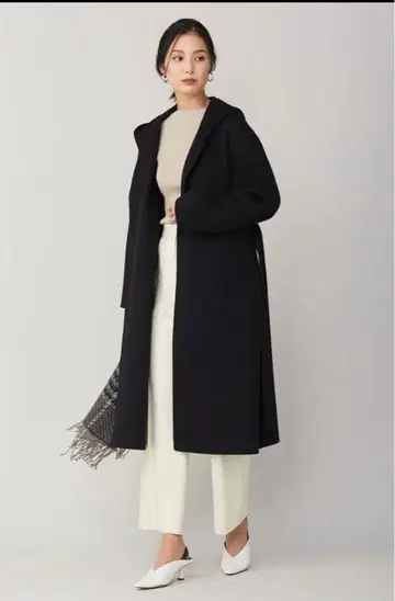 울 리버 후디드 코트