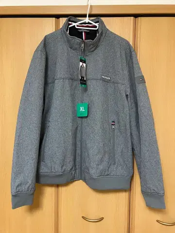 미사용품 타미힐피거 봄버 자켓 아우터 그레이 size XL