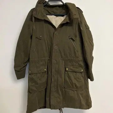 새상품급 PAGEBOY 모즈 코트 플리스 라이닝 M 사이즈