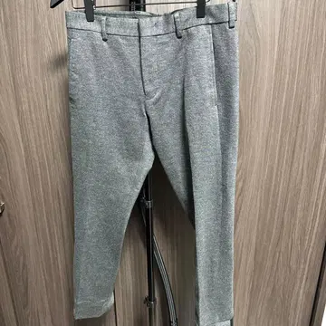 PT TORINO EPSILON 그레이 슬랙스 리브 부착 밑단