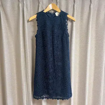 kate spade 네이비 레이스 슬리브리스 원피스 사이즈 0