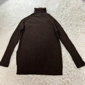 [ 선착순 ] 내일 발송 mizuiro 다크 브라운 터틀넥 스웨터