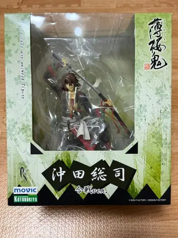 박앵귀 오키타 소지 리얼 피규어 합전ver. 1/10 완성품 피규어