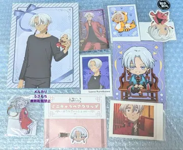 도쿄 리벤저스 쿠로카와 이자나 카드 헤어 클립 아크릴 키링