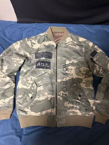 Avirex riv 밀리터리 리버서블 자켓