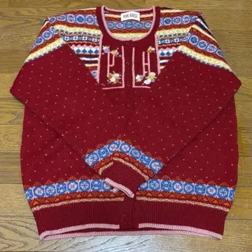 하자 있음 가디건#핑크하우스