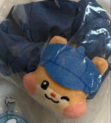 ZEROBASEONE 데님풍 스크런치 비니니