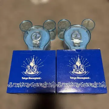 [ 새상품 ] 도쿄 디즈니랜드 20주년 팅커벨 손목시계 2개 세트