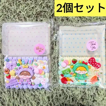 휘핑 데코 스위츠 데코 잡화 케이스 소품함 파스텔