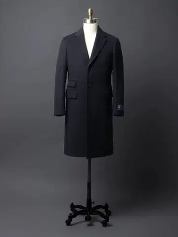 FUMIYA HIRANO x 유니버설 랭귀지 싱글 체스터 코트