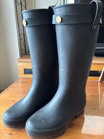 제일고무 러버 부츠 블랙