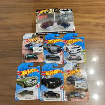 핫휠 미니카 세트 8대