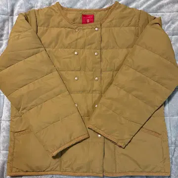 LILASIC 카키 퀼팅 자켓 L